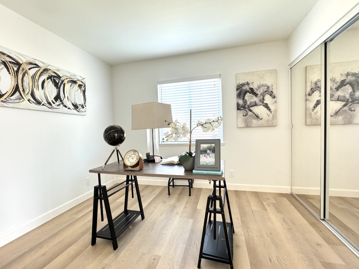 Owner occupied home staging